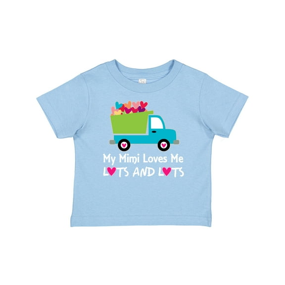 Inktastic Mimi Loves Me Grandson Gift Boys Baby T-Shirt