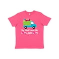 thumbnail image 1 of Inktastic Mimi Loves Me Grandson Gift Youth T-Shirt, 1 of 5