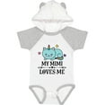 thumbnail image 1 of Inktastic Mimi Loves Me Unicorn Cat Girls Baby Bodysuit, 1 of 5