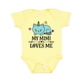 thumbnail image 1 of Inktastic Mimi Loves Me Unicorn Cat Girls Baby Bodysuit, 1 of 5
