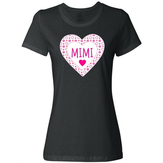 Inktastic Mimi Pink Valentine Hearts Women's T-Shirt
