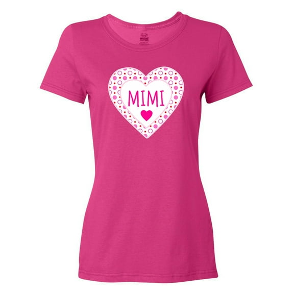 Inktastic Mimi Pink Valentine Hearts Women's T-Shirt