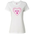 thumbnail image 1 of Inktastic Mimi Pink Valentine Hearts Women's T-Shirt, 1 of 5