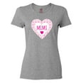 thumbnail image 1 of Inktastic Mimi Pink Valentine Hearts Women's T-Shirt, 1 of 5