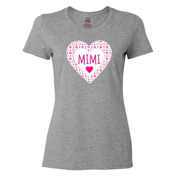 Inktastic Mimi Pink Valentine Hearts Women's T-Shirt