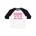 thumbnail image 1 of Inktastic Mimi Said Could Funny Granddaughter Girls Toddler T-Shirt, 1 of 5