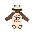 thumbnail image 1 of Inktastic Mimi Was Here Red Kisses Boys or Girls Long Sleeve Baby Bodysuit, 1 of 5