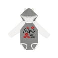 thumbnail image 1 of Inktastic Mimi Was Here Red Kisses Boys or Girls Long Sleeve Baby Bodysuit, 1 of 5