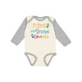 thumbnail image 1 of Inktastic Mimi and Gramps Love Me Boys or Girls Long Sleeve Baby Bodysuit, 1 of 5