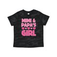 thumbnail image 1 of Inktastic Mimi and Papa Girl Grandchild Valentine Girls Toddler T-Shirt, 1 of 5