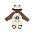 thumbnail image 1 of Inktastic Mimi and Papa Love Me Boys Boys Long Sleeve Baby Bodysuit, 1 of 5