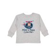 thumbnail image 1 of Inktastic Mimi and Papa Love Me Boys Boys Long Sleeve Toddler T-Shirt, 1 of 5