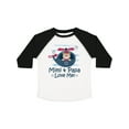 thumbnail image 1 of Inktastic Mimi and Papa Love Me Boys Boys Toddler T-Shirt, 1 of 5