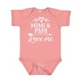 thumbnail image 1 of Inktastic Mimi and Papa Love Me Boys or Girls Baby Bodysuit, 1 of 5
