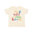 thumbnail image 1 of Inktastic Mimi and Papa Love Me Boys or Girls Toddler T-Shirt, 1 of 5