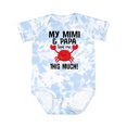 thumbnail image 1 of Inktastic Mimi and Papa Love Me Crab Boys or Girls Baby Bodysuit, 1 of 5