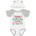 thumbnail image 1 of Inktastic Mimi and Papa Love Me Girls Baby Bodysuit, 1 of 5