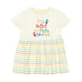 thumbnail image 1 of Inktastic Mimi and Papa Love Me Girls Baby Dress, 1 of 5