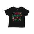 thumbnail image 1 of Inktastic Mimi and Papa Love Me Girls Baby T-Shirt, 1 of 5