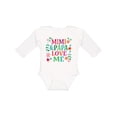 thumbnail image 1 of Inktastic Mimi and Papa Love Me Girls Long Sleeve Baby Bodysuit, 1 of 5
