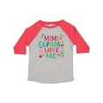 thumbnail image 1 of Inktastic Mimi and Papa Love Me Girls Toddler T-Shirt, 1 of 5