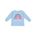 thumbnail image 1 of Inktastic Mimi and Papa Love Me Rainbow Girls Long Sleeve Toddler T-Shirt, 1 of 5