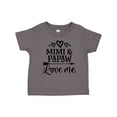 thumbnail image 1 of Inktastic Mimi and Papaw Love Me Boys or Girls Toddler T-Shirt, 1 of 5