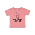 thumbnail image 1 of Inktastic Mimi and Pappy Granddaughter Cat Girls Baby T-Shirt, 1 of 5