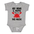 thumbnail image 1 of Inktastic Mimi and Pappy Love Me Boys or Girls Baby Bodysuit, 1 of 5