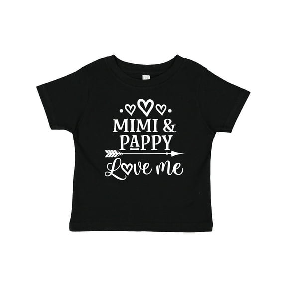 Inktastic Mimi and Pappy Love Me Boys or Girls Baby T-Shirt