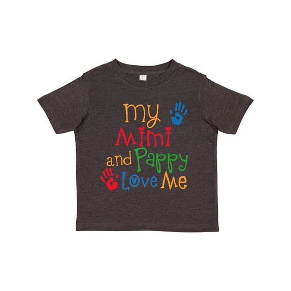 Inktastic Mimi and Pappy Love Me Boys or Girls Toddler T-Shirt
