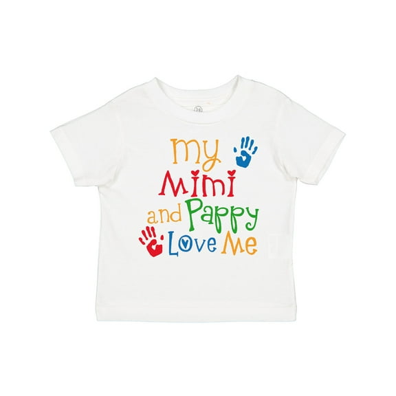 Inktastic Mimi and Pappy Love Me Boys or Girls Toddler T-Shirt
