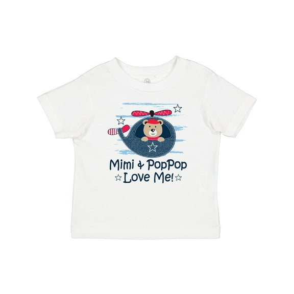 Inktastic Mimi and PopPop Love Me Boys Baby T-Shirt