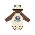 thumbnail image 1 of Inktastic Mimi and PopPop Love Me Boys Long Sleeve Baby Bodysuit, 1 of 5