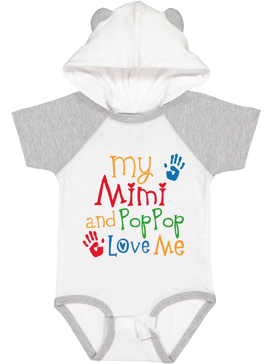 Inktastic Mimi and Poppop Love Me Boys or Girls Baby Bodysuit