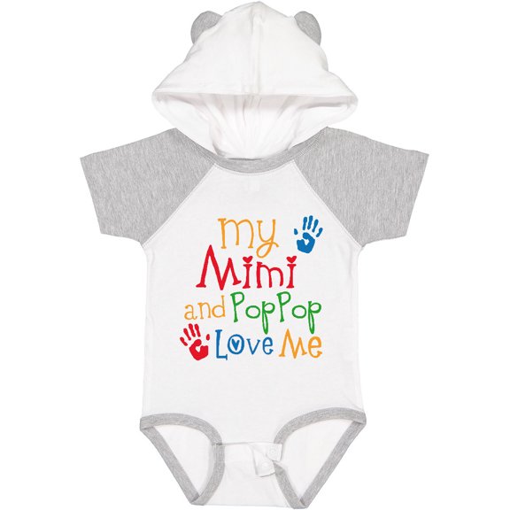 Inktastic Mimi and Poppop Love Me Boys or Girls Baby Bodysuit