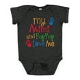 thumbnail image 1 of Inktastic Mimi and Poppop Love Me Boys or Girls Baby Bodysuit, 1 of 5