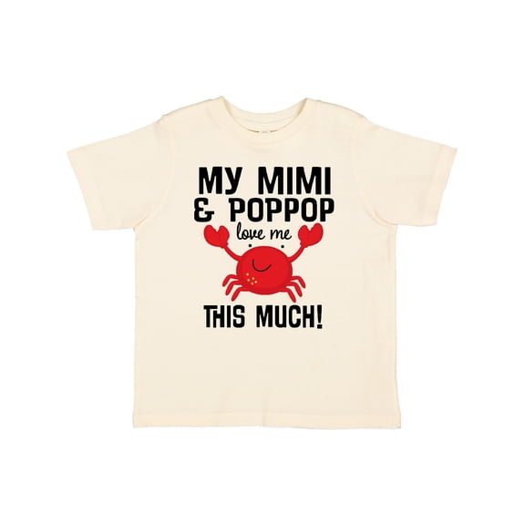 Inktastic Mimi and Poppop Love Me Boys or Girls Toddler T-Shirt