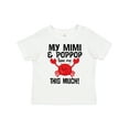thumbnail image 1 of Inktastic Mimi and Poppop Love Me Boys or Girls Toddler T-Shirt, 1 of 5