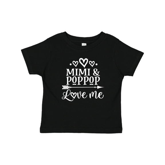Inktastic Mimi and Poppop Love Me Girls Baby T-Shirt