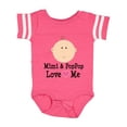 thumbnail image 1 of Inktastic Mimi and Poppop Love Me Grandchild Boys or Girls Baby Bodysuit, 1 of 5