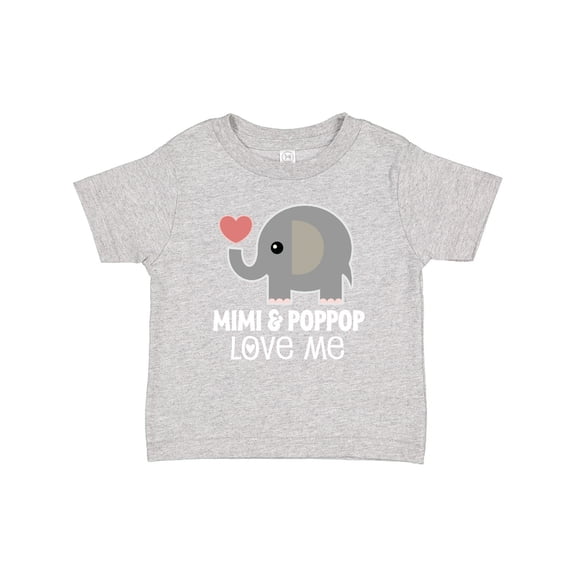 Inktastic Mimi and PopPop Love Me Grandchild Boys or Girls Baby T-Shirt