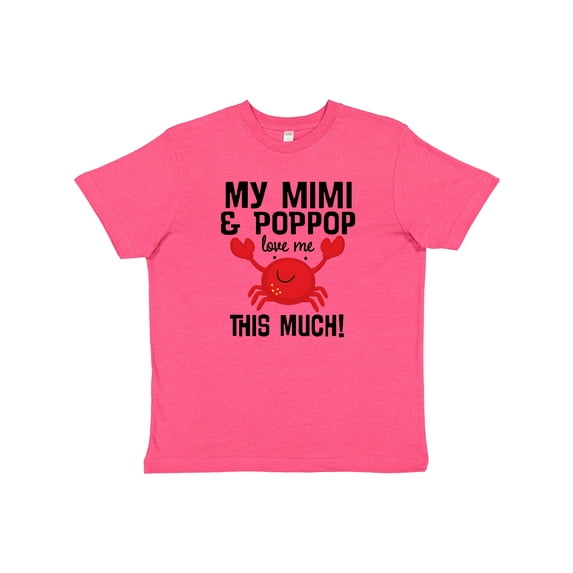 Inktastic Mimi and PopPop Love Me Youth T-Shirt