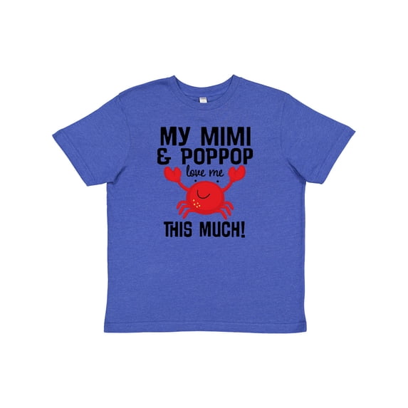 Inktastic Mimi and PopPop Love Me Youth T-Shirt