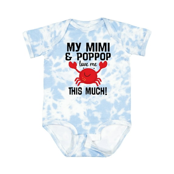 Inktastic Mimi and Poppop Love Me Boys or Girls Baby Bodysuit