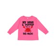 thumbnail image 1 of Inktastic Mimi and Poppop Love Me Boys or Girls Long Sleeve Toddler T-Shirt, 1 of 5