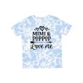 thumbnail image 1 of Inktastic Mimi and Poppop Love Me Boys or Girls Toddler T-Shirt, 1 of 5