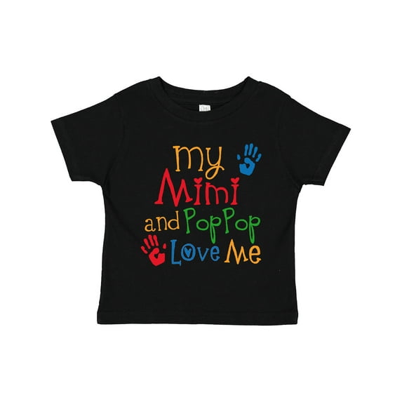 Inktastic Mimi and Poppop Love Me Boys or Girls Toddler T-Shirt