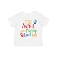 thumbnail image 1 of Inktastic Mimi and Poppop Love Me Boys or Girls Toddler T-Shirt, 1 of 5