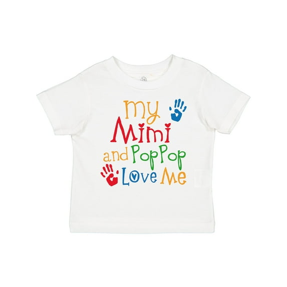 Inktastic Mimi and Poppop Love Me Boys or Girls Toddler T-Shirt